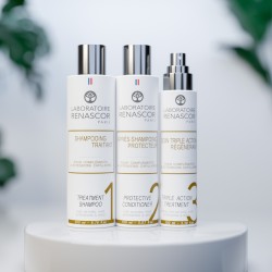 Cure entretien perruques & extensions – Shampooing, protecteur & sérum